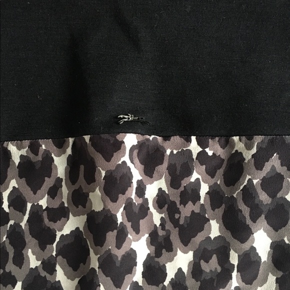 Longchamp Leopard Print Silk Top (NWT)- Size:4 - Picture 4 of 8